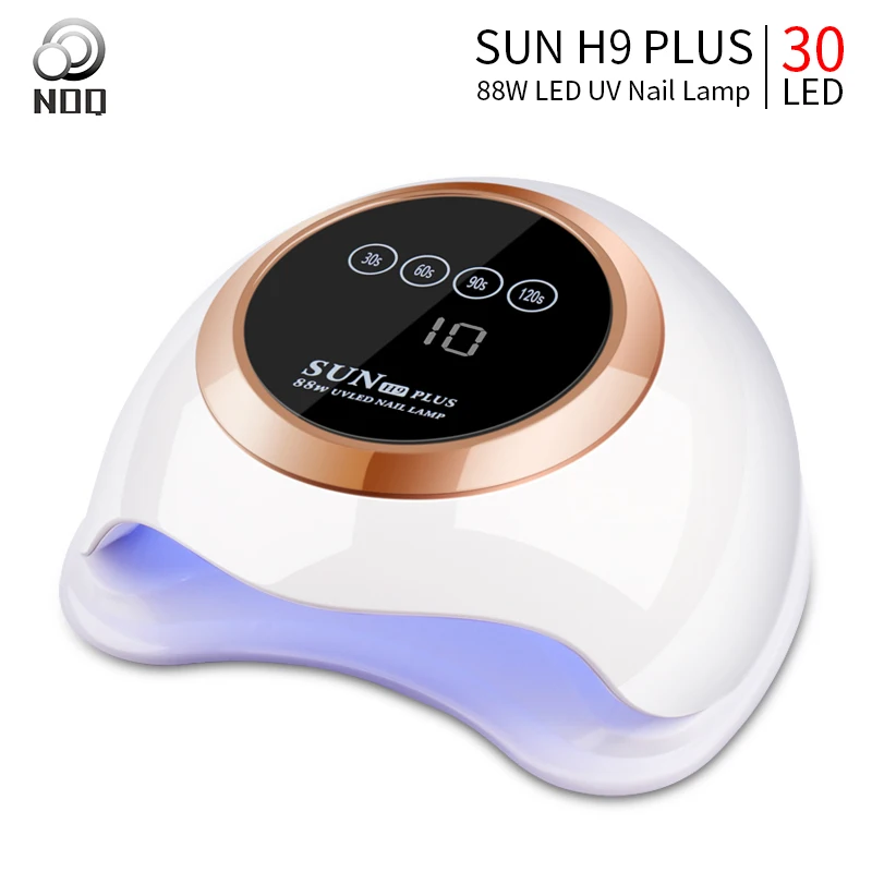 NOQ SUN H9 Plus Max60W светодиодный светильник для ногтей 30 светодиодный s УФ-лампа для ногтей с ЖК-дисплеем маникюрный сушильный Гель-лак Инструменты для дизайна ногтей