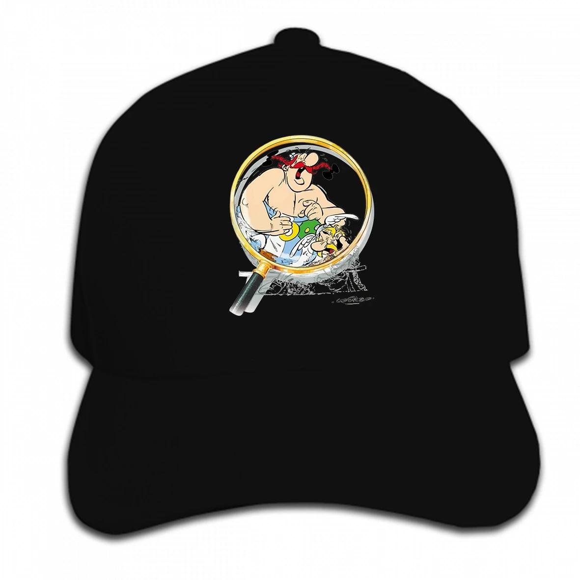 Принт бейсбольная кепка под заказ официальный Asterix Лупа удар мультфильм волшебное зелье носи Характер мужской s солнцезащитный козырек Кепка