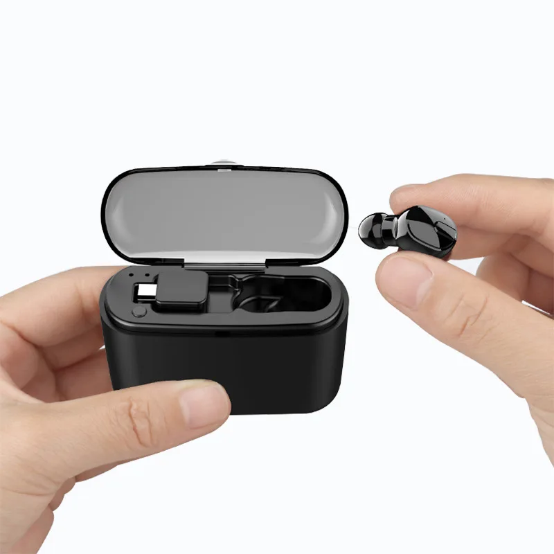

G20D Power Bank Bluetooth 5.0 Headset Wireless Earphone mini headphone HIFI Stereo Bass Noise Cancelling 2000 mah Charging Box