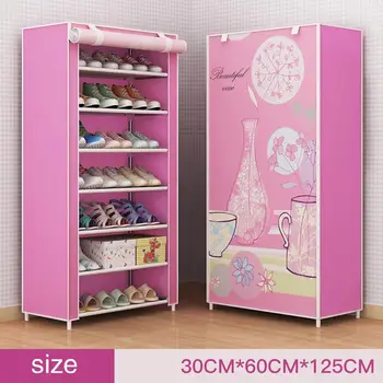 

Creative Shoe Rack Space Save Assemble Practical Household Supplies Shoe Cabinet Shoes Hanger Slipper 8 Layer Shoe Shelf