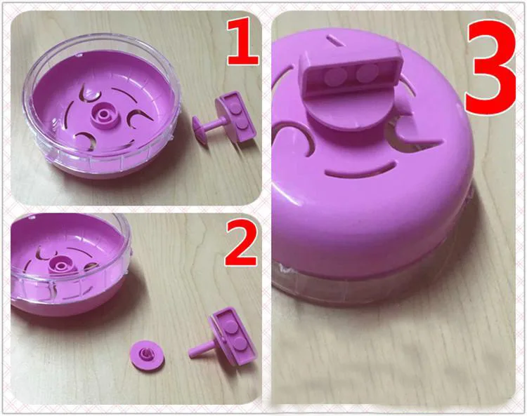 Hamster Cage xiotin yuan Small Pet Cage Small Pet Supplies Portable Hamster Gold Bear Cage Manufacturers Direct Selling