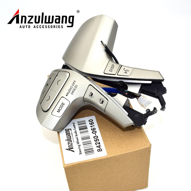 ANZULWANG 84250 06160 рулевое колесо переключатель управления в сборе для Toyota Camry Corolla Hilux