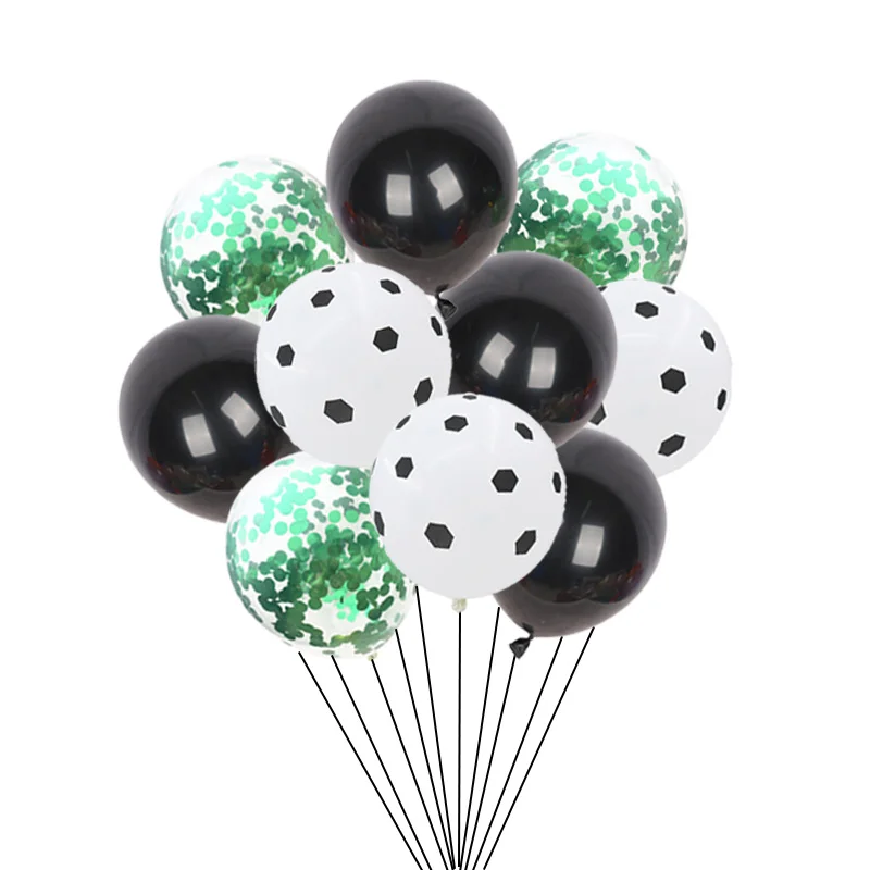 足球乳胶混10个