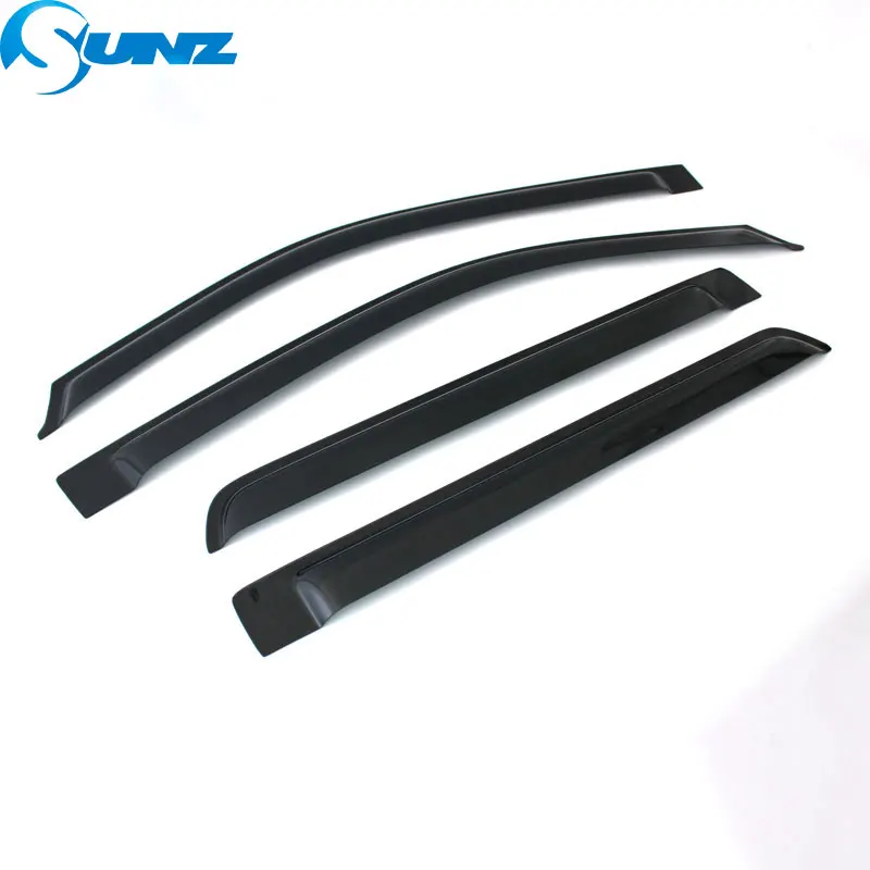Side window deflectors For Ford F150 2009 2010 2011 2012 2013 Window Visor Vent Shade Sun Rain Deflector Guard Car Styling SUNZ