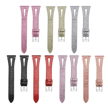 

Pointed Tail Leather Strap Elegant Perfect Replacement Watch Band Smart Watch Accessories for Fitbit Versa 2/Fitbit Versa