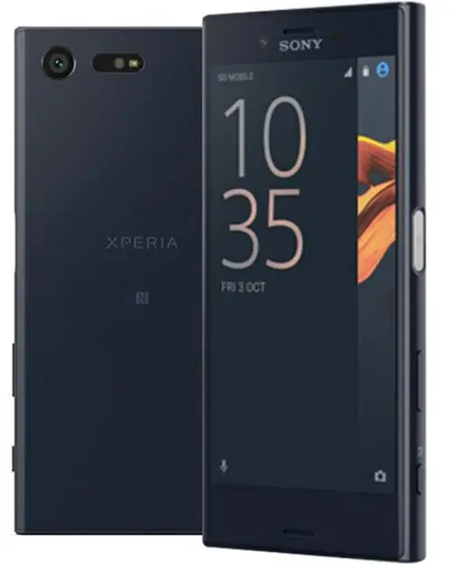 sony Xperia X компактный разблокированный 4G LTE Android смартфон четырехъядерный 4,6 дюймов 32 Гб wifi gps F5321 мобильный телефон - Цвет: Black