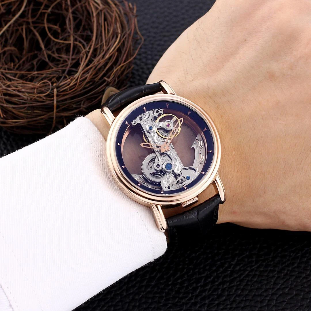 

2019 Luxury Brand Men Watch Leather Man Watch Mechanical Watch Men's Auto Watch Male Watch Top Brand Man Watch