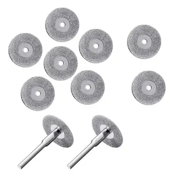 

22mm Diamond Cutting Discs Set Drill Bit Mini Jade Stone Circular Saw Blade Grinding Cut Wheel Tiles Abrasive Rotary Tool