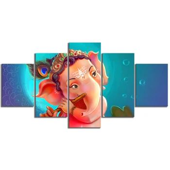 

Ganesha Buda Diy 5D Diamond Home Decoration Embroidery Painting Picture Cross Stitch Full Round Drill Gift Wall Sticker Animal