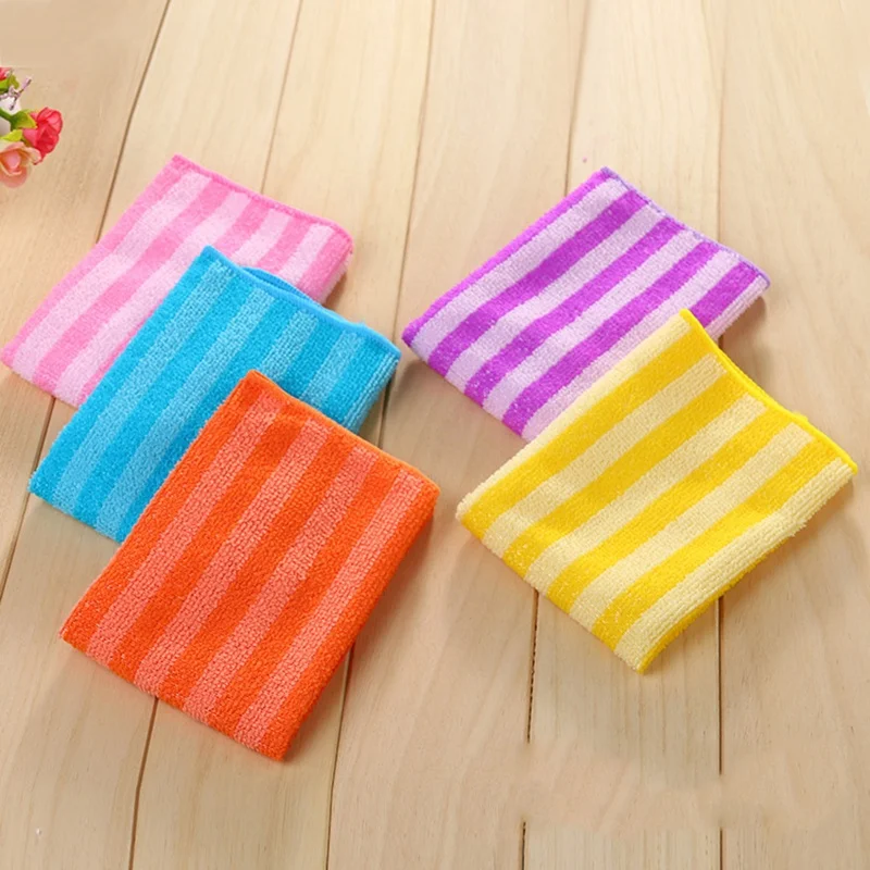 

Absorbent Microfibre Kitchen Towels Dish Quick Drying Cleaning Towel Multi-purpose Dishcloth OCT998