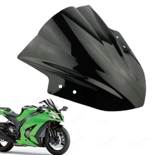 Лобовое стекло мотоцикла ветровое стекло Double Bubble для Kawasaki Ninja 300 EX300 2013 аксессуары для мотоциклов