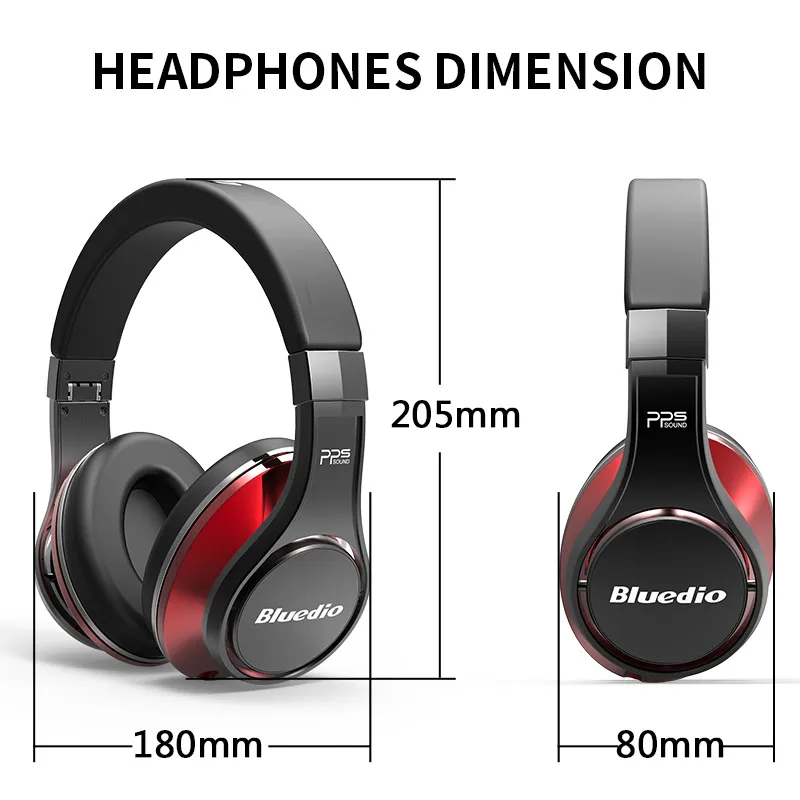 Bluedio UFO поколение Беспроводные HD Bluetooth 5 0 наушники PPS8 звук эффект над ухом