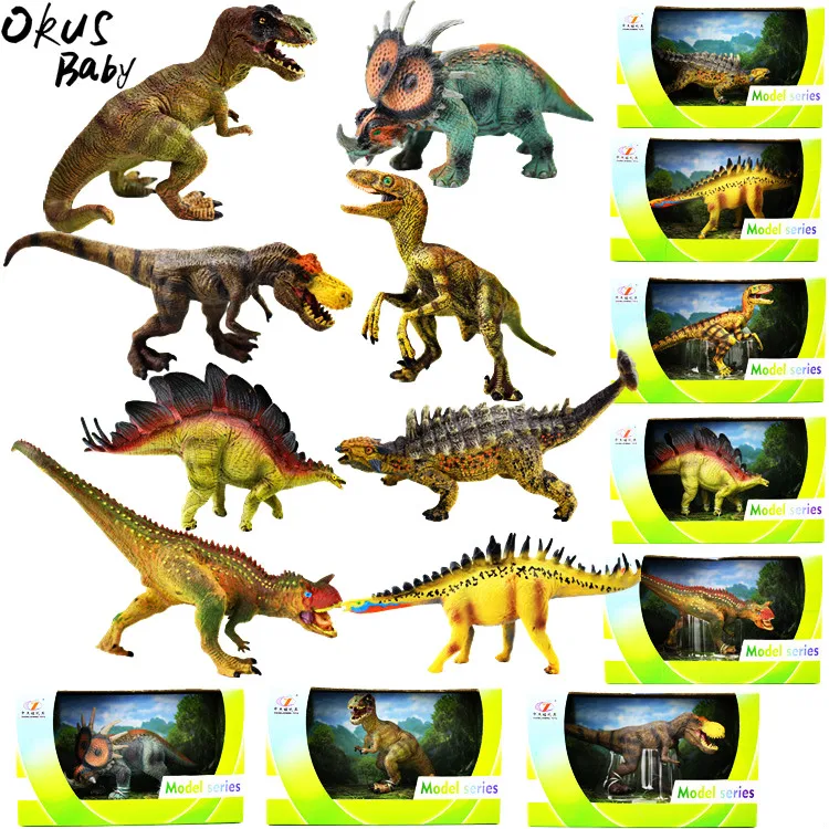 

Brand New Big Size Wild Life Dinosaur Toy Set Plastic Play Toys Dinosaur Model Action Figures Kids Boy Gift Home Decoration