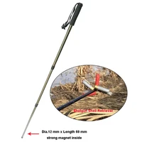 Hunting Extendable Lightweight Magnetic Spent Shotgun Cartridge Collector Shotgun Shell Retriever Collector Pick Stick 2