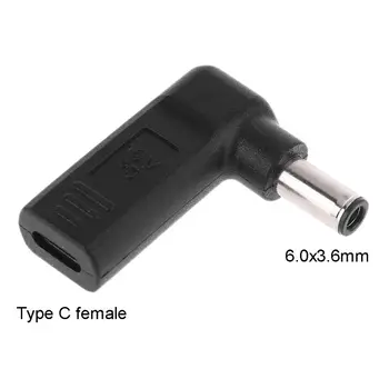 

Dc Power Adapter Connector USB Type C Female Jack to 6.0X3.6mm Male Plug Converter for Asus Laptop Notebook Computer
