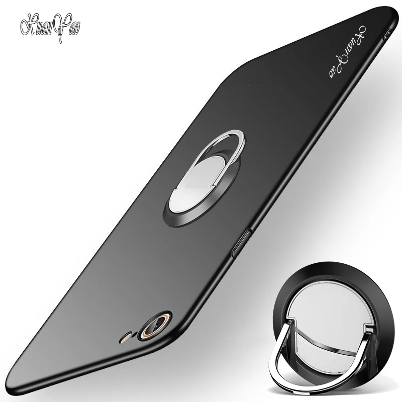 6 6S Case XUANYAO Finger Ring Slim Frosted Coque For Apple iPhone 6 6S Plus Case Cover Matte Metal Stand Hard Protection Cover (25)