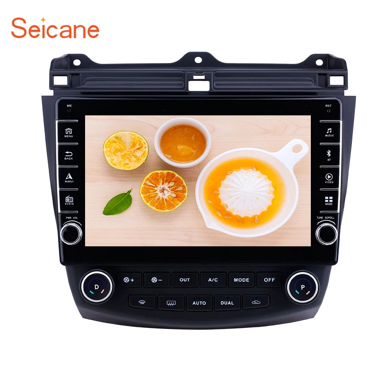 

Seicane 10.1 inch Android 9.1 2din car Radio GPS Navigation For 2003 2004 2005 2006 2007 Honda Accord 7 car multimedia player