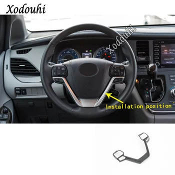 

For Toyota Sienna 2018 2019 2020 Car Body Sticker Cover Steering Wheel Kit Trim Lamp Frame Panel Part Hood Parts 1pcs