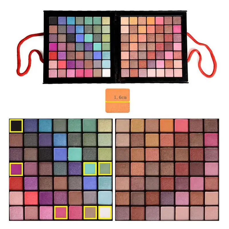 

177 Color Eyeshadow Palette Lip Gloss Blush Makeup Set Matte Glitter Shimmer Professional Nude Makeup Kit Eye Shadow Pigment