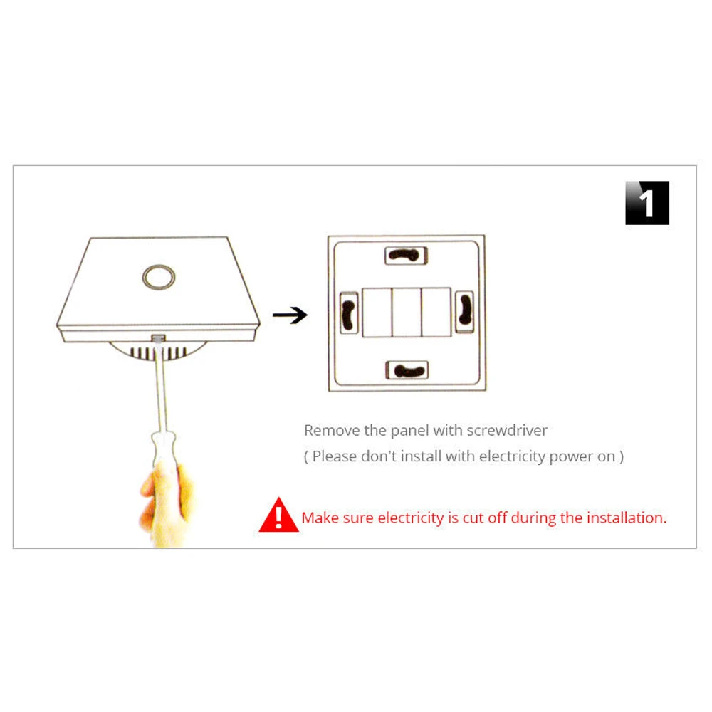 Multifunction Panel Switch Wireless Wall Switch Light Way 220V White Touch Switch Lightswitch Led Smart Control On-Off