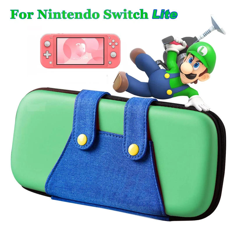 Портативный чехол для геймпада Nintendo Switch Lite PU переносная сумка хранения игр