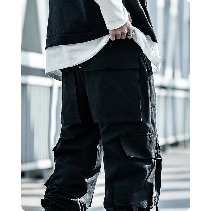 michalkova Paratrooper Japanese military Male Joggers Mens hip hop Pockets Ankel Cargo Pants Men Streetwear Pants Casual cargo pants,military cargo pants,men casual pants