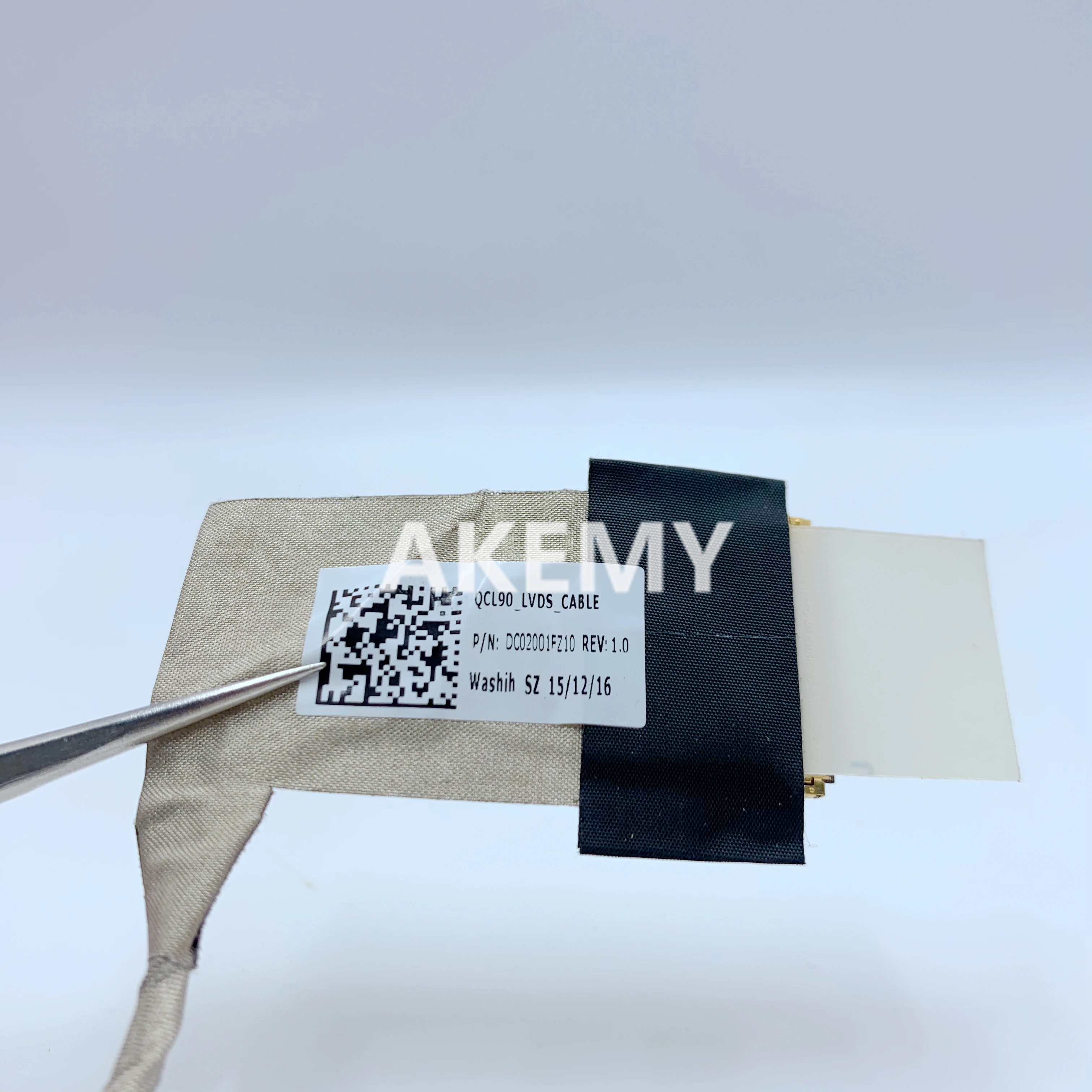 NEW!!! AKEMY for ASUS  A95V A95VB A95VJ A95VM lcd cable K95V K95VB K95VJ K95VM DC02001FZ10 QCL90_LVDS_CABLE