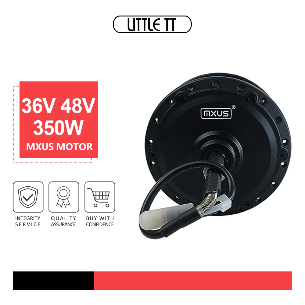 US $159.31 Ebike 36V 48V 350W MXUS Hub Motor XF08 XF15 High Speed Brushless Gear Hub Motor For Electric Bicycle Rear Wheel Drive