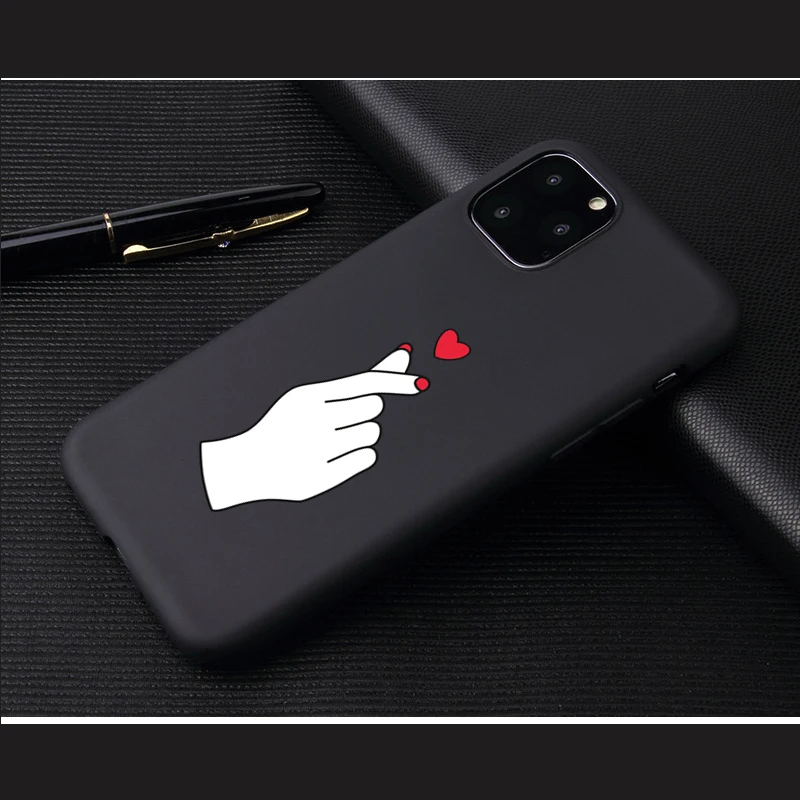 Funy Lover дизайнерский Мягкий ТПУ чехол для iPhone 7 6s 6 8 Plus X матовый чехол для iPhone XR XS 11Pro Max 5 5S SE Fundas Capa - Цвет: 04
