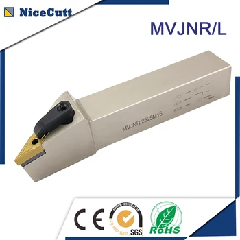 

Nicecutt MVJNR Lathe Cutter Lathe tool External Turning Tool Holder MVJNR2020K16 MVJNL2020K16 for Turning insert VNMG Freeshipp