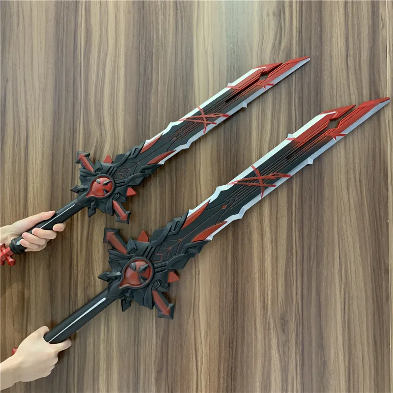 1:1 Movie Cosplay Sword 104cm Cold Ice Sword Prop Role Play Gift Safety PU Winter Wolf Frost Weapon Kid Adult Model