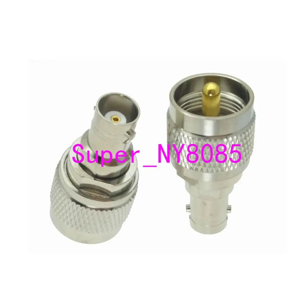 

UHF PL259 male plug to BNC female jack RF coaxial adapter connector