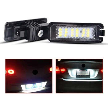 

MASHA 12V LED Car License Plate Light For Porsche Cayenne 955 957 2002 2003 2004 2005 2006 2007 2008 2009 2010 Number Plate Lamp