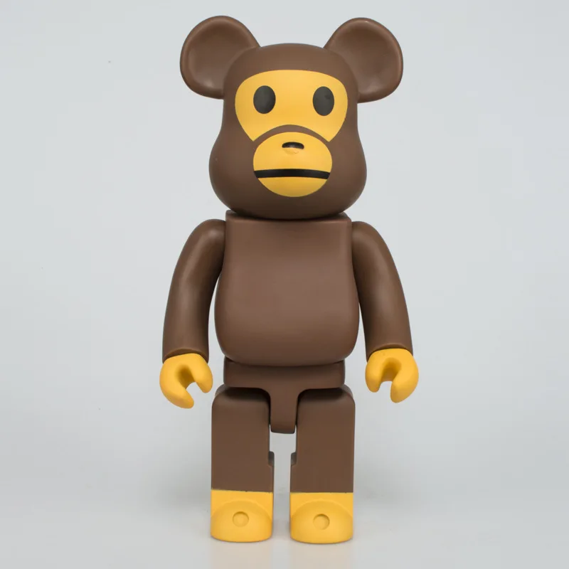 28 см Кукла Медведь виниловая модель игрушки кирпич 400% фигурка коллекция подарки уличное искусство статуи - Цвет: bear21