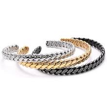 Mcllroy, Браслет-манжета, браслет для мужчин, фирменный дизайн, титановые браслеты из нержавеющей стали, браслеты в стиле ретро, ювелирные изделия с гравировкой на День святого Валентина