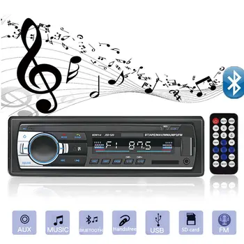

Car Stereo Radio Bluetooth Auto Radio FM Aux Input Receiver Car MP3 Multimedia Player Audio Music Stereo SD USB MP3 MMC WMA