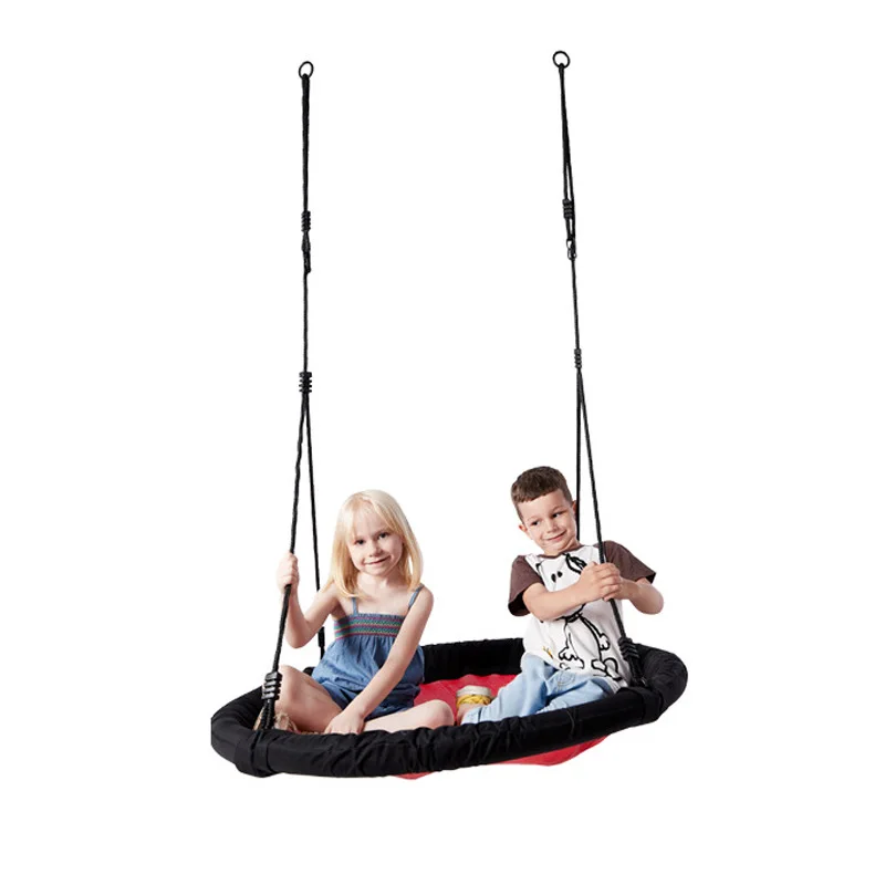 

Circle Oxford Cloth All Edges Included Outdoor Children Swing Hanging Chair 60 Cm Europe And America Garden Swing