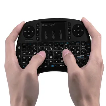 

Portable Keyboard 2.4G Mini Keyboard Handheld High Sensitive Smart Touchpad Keyboard Air Mouse For Android Smart TV Set-Top Box