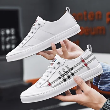 

New fashion casual shoes men breathable leather shoes men canvas shoes men flat shoes men casual sports shoes Hombre footwear