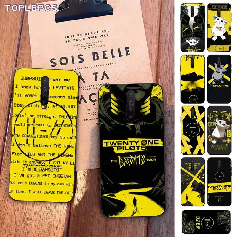 TOPLBPCS Twenty One Pilots 21 DIY чехол для телефона RedMi 8 9 4X 5 plus 6 pro GO 7 8A s2 K20|Бамперы| |