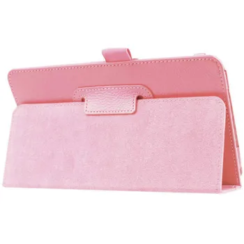 

Tab A 8.0 2017 T385 Slim Litchi Folio PU Leather Case Flip Cover For Samsung Galaxy Tab A 8.0 2017 T380 T385 SM-T385 Tablet Case