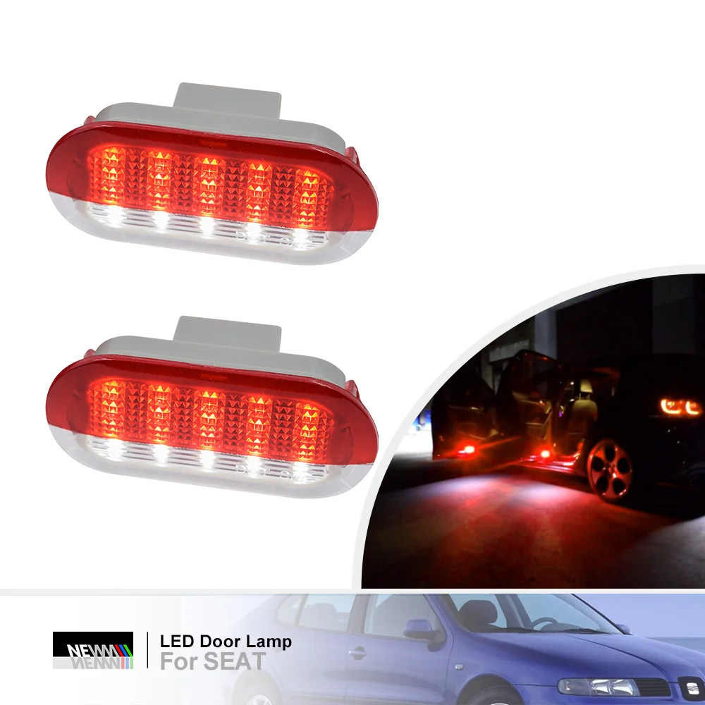 LED Türbeleuchtung Einstiegsbeleuchtung für Seat Leon 1M Alhambra Toledo II
