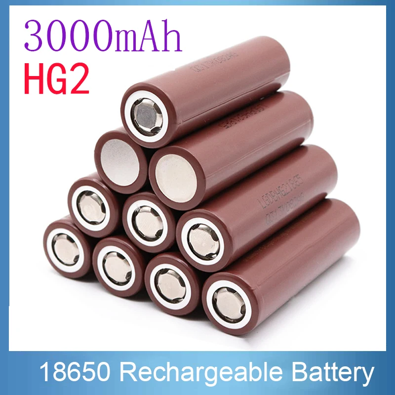 Оригинальный аккумулятор HG2 18650 3000 мАч разряжаемая аккумуляторная батарея 18650HG2 3 6