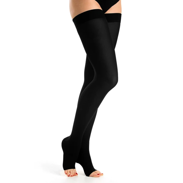 Medical Thigh High Compression Stockings Women Men Firm Support 2030