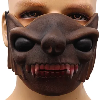 

Bat Mask Latex Adult Half Face Cover Role Masque Playing Costume Performance Party Props Halloween Masquerade Accessories