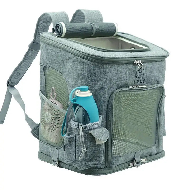 Dropshipping Cat Carrying Extra Large Capacity Pet Backpack Dog Breathable Pet Carrier Outdoor Travel Portable Shoulder Bag M/L Dropshipping Cat Carrying Extra Large Capacity Pet Backpack Dog Breathable Pet Carrier Outdoor Travel Portable Shoulder Bag M/L