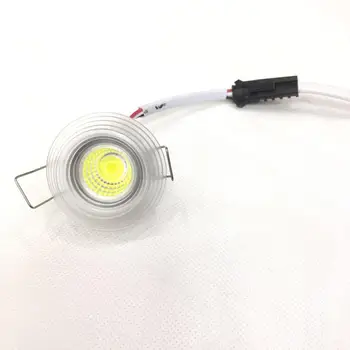 

Trichromatic light 3 Color COB Lampada cut 35mm 85-265v 3w Bombillas LED Spotlight Lamparas LED Bulb Light Temperature Christmas