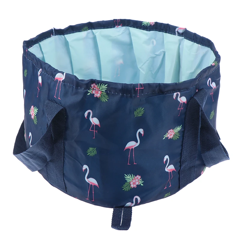 Foldable Basin Travel Camping Washbasin Bucket Fishing Folding Basin Foot Bath Sink Washing Basket Spa Foot Bath Bucket