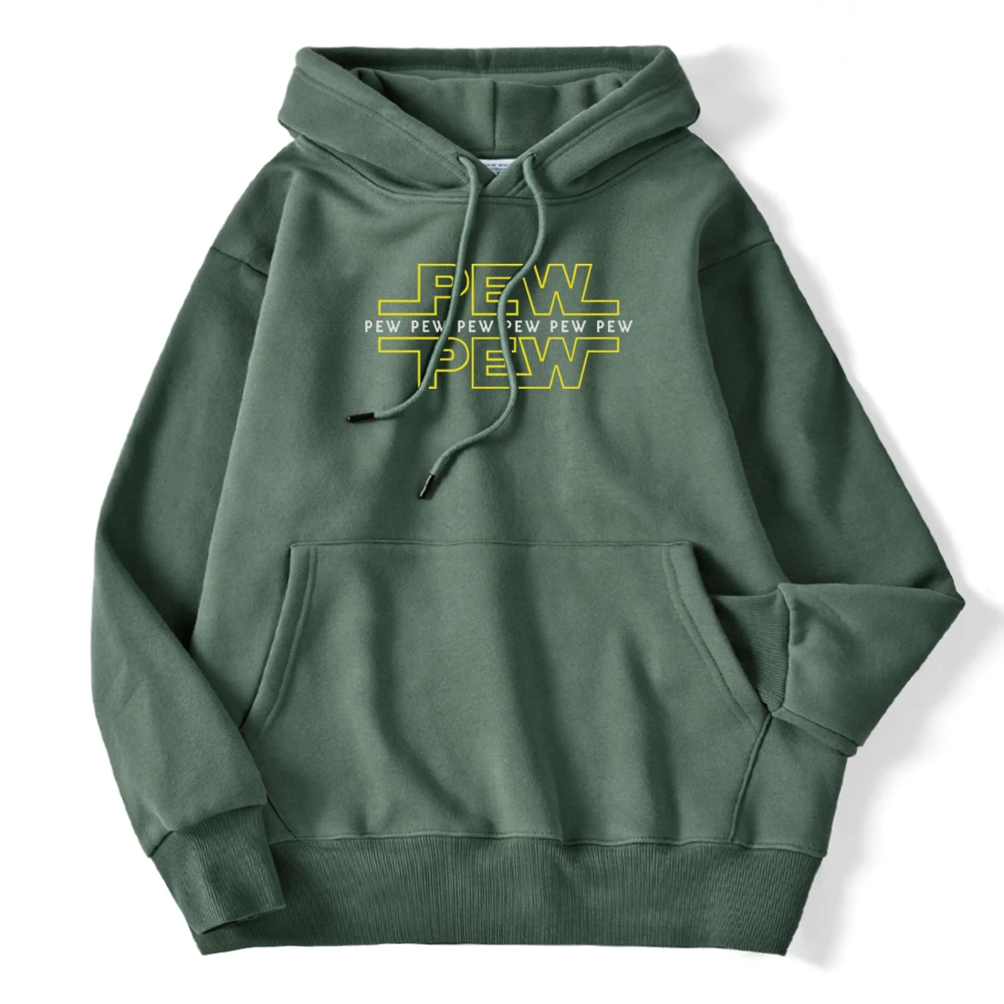 

PEW PEW Print Hoodies 2020 Autumn Winter New High Quality Fleece Warm Long Sleeve Loose Pullover Women's Fashion Sweatshirts