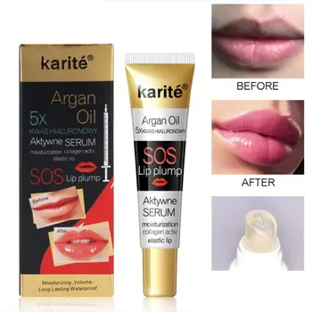 

17ml Instant Volumising Lip Plumper Serum Moisturizing Collagen Argan Oil Balm